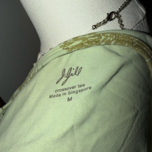 Floral Y2K Wrap Top - Green - Picture 3 of 4